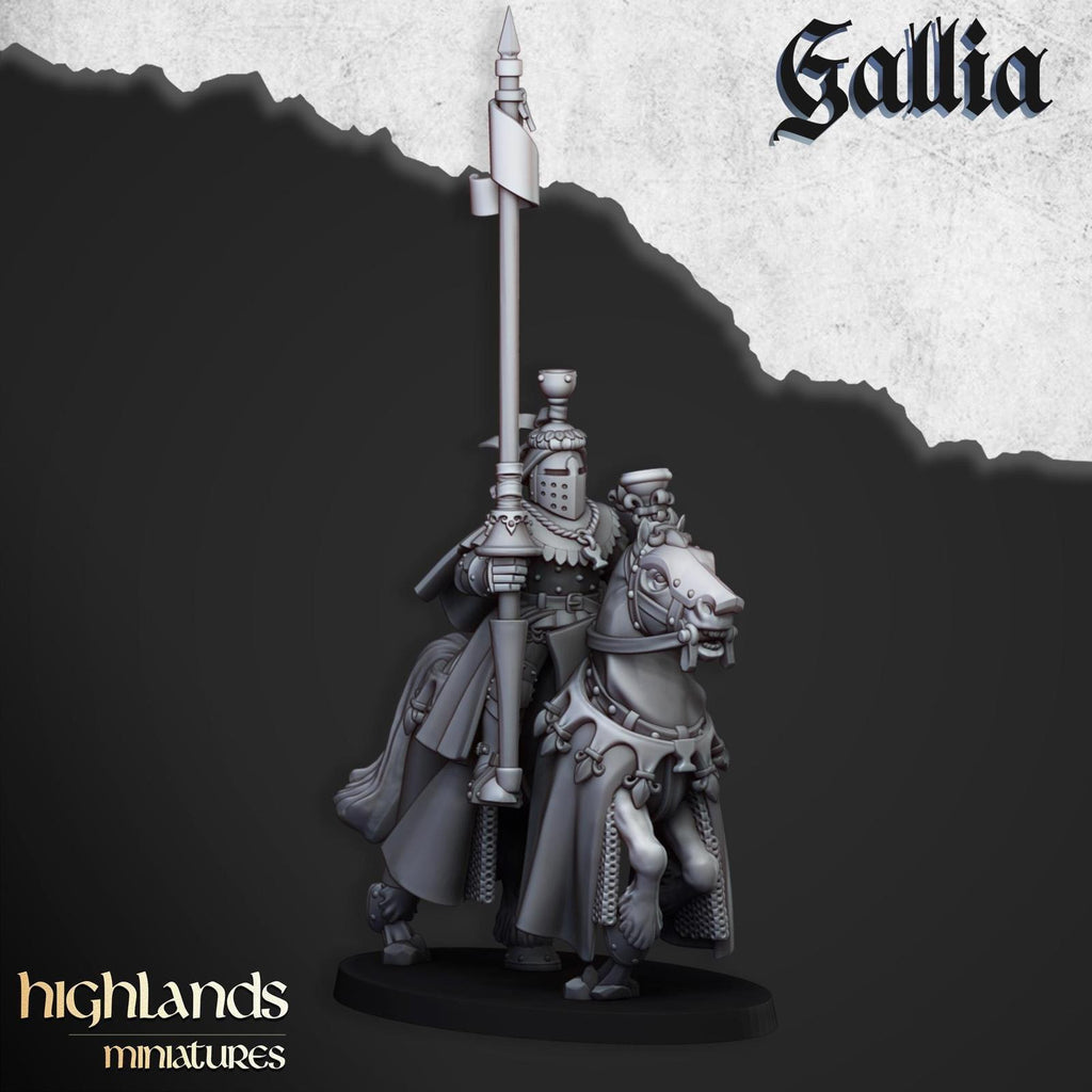 Royal knights of Gallia | Highlands Miniatures