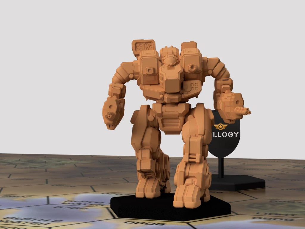 Hellbringer (Loki) "Shadow Fury" | Special Variant by Syllogy | American Mecha | Compatible with BT and other 6mm Tabletop Wargames