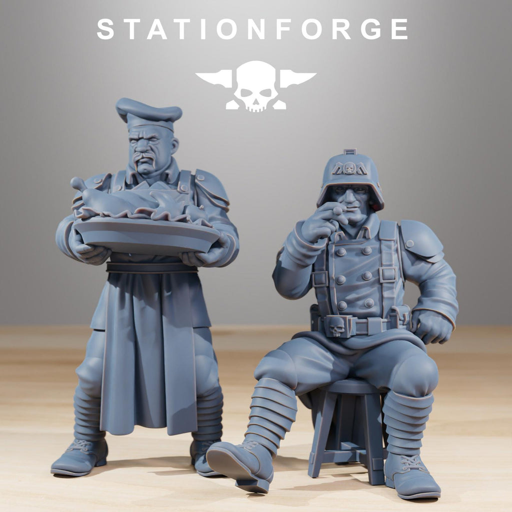 Grim Guard Comrades Diorama (6)