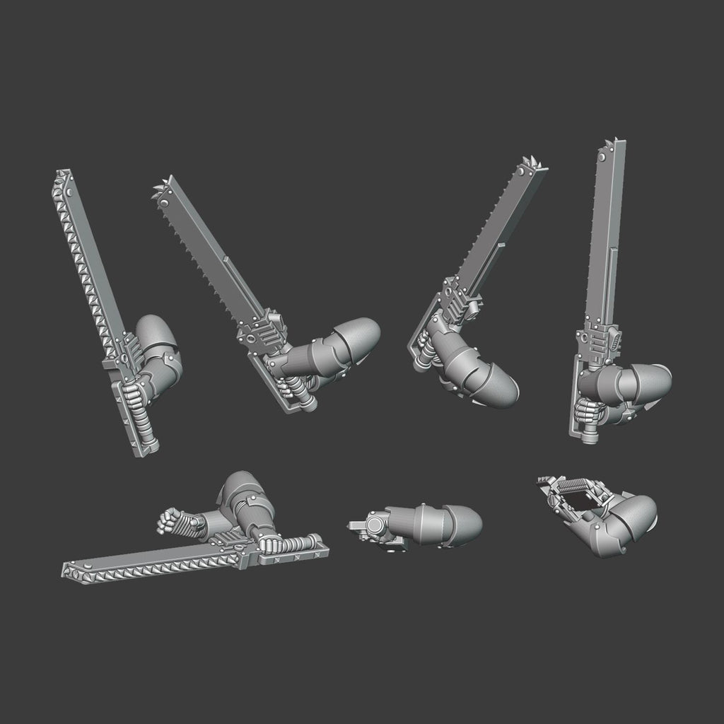 Gen 4 - Heavy Chainblade Arms