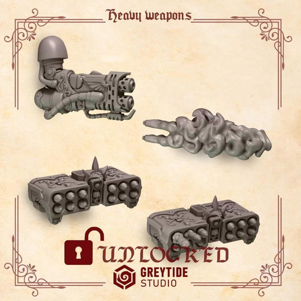 Crimson Lords Heavy Weapons