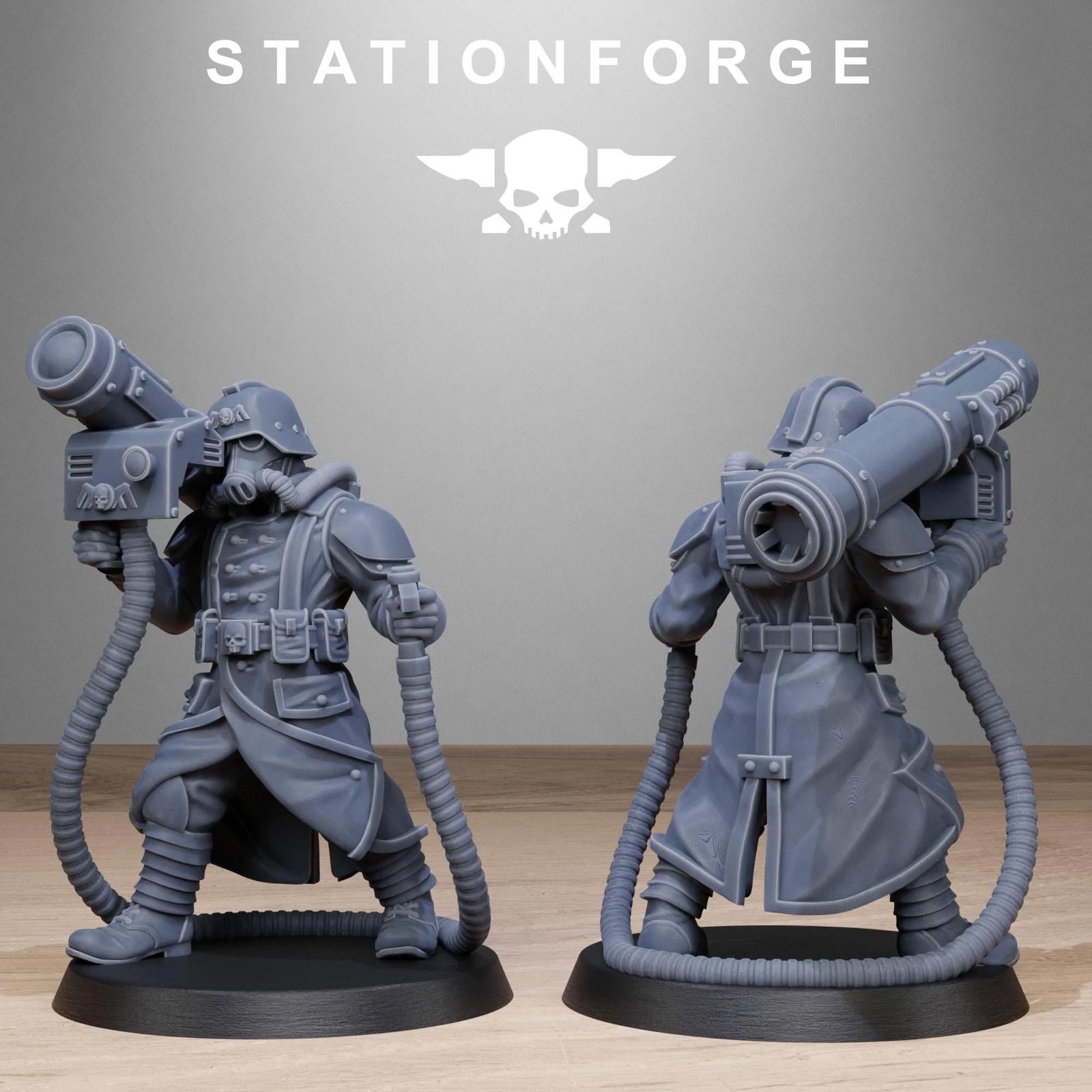 Grim Guard Rocketeers - set of 10