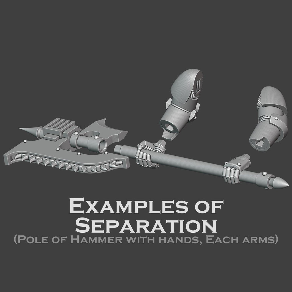 Gen 4 - Skin Flayer Chain Axe Arms