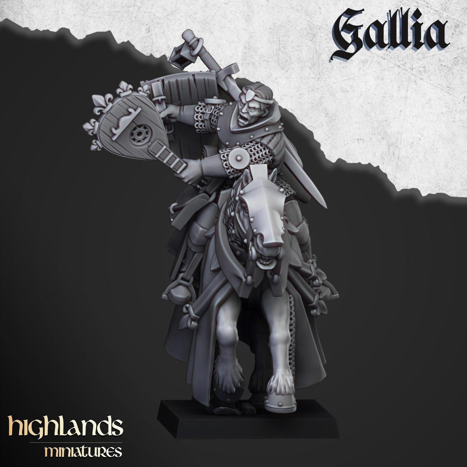 Questing Knights Of Gallia | Highlands Miniatures