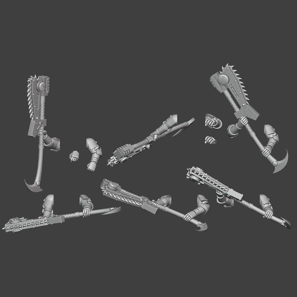 Gen 6 - Heavy Chain Glaive Arms