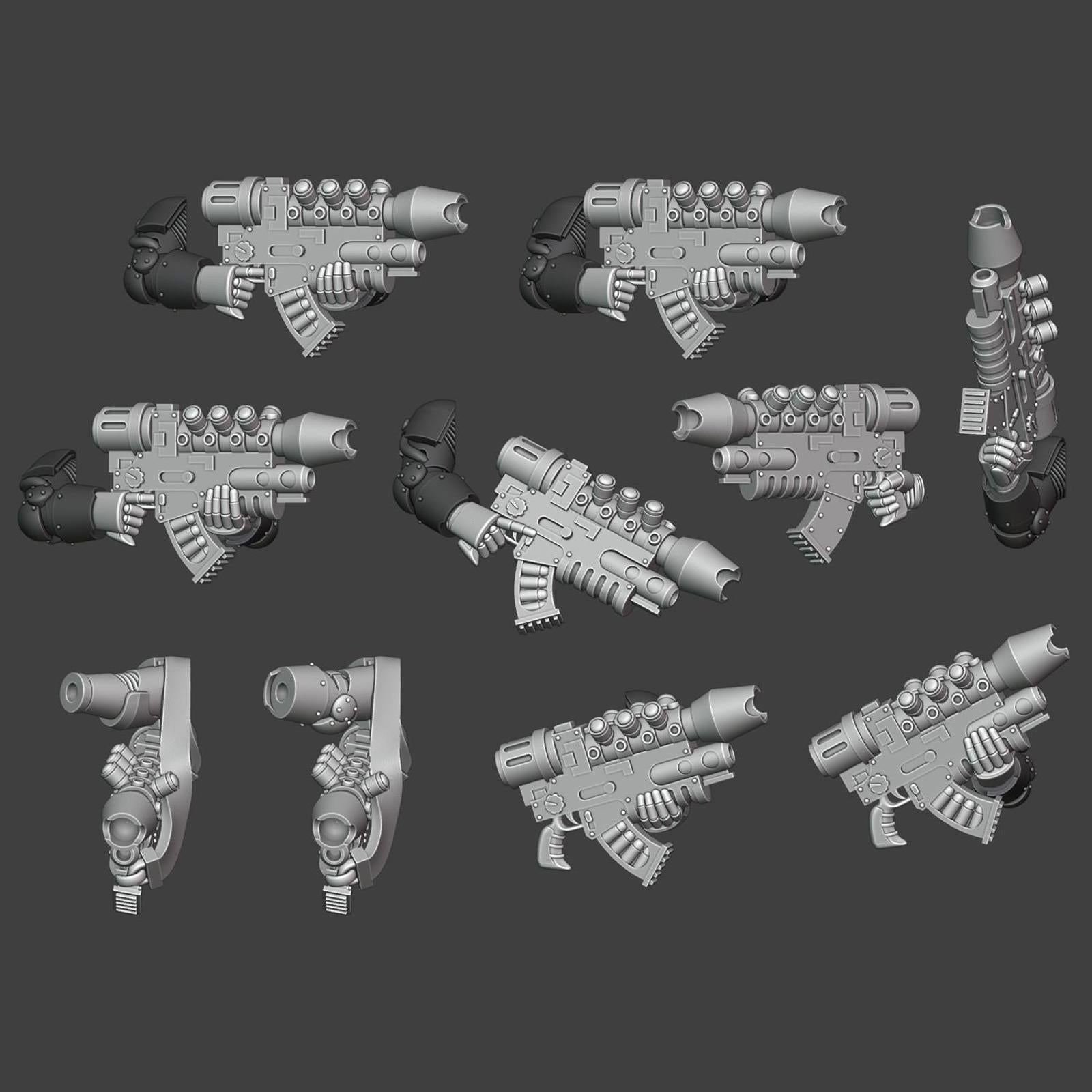 Gen 2/3/6 Combi Gravitone Rivet Throwers Arms
