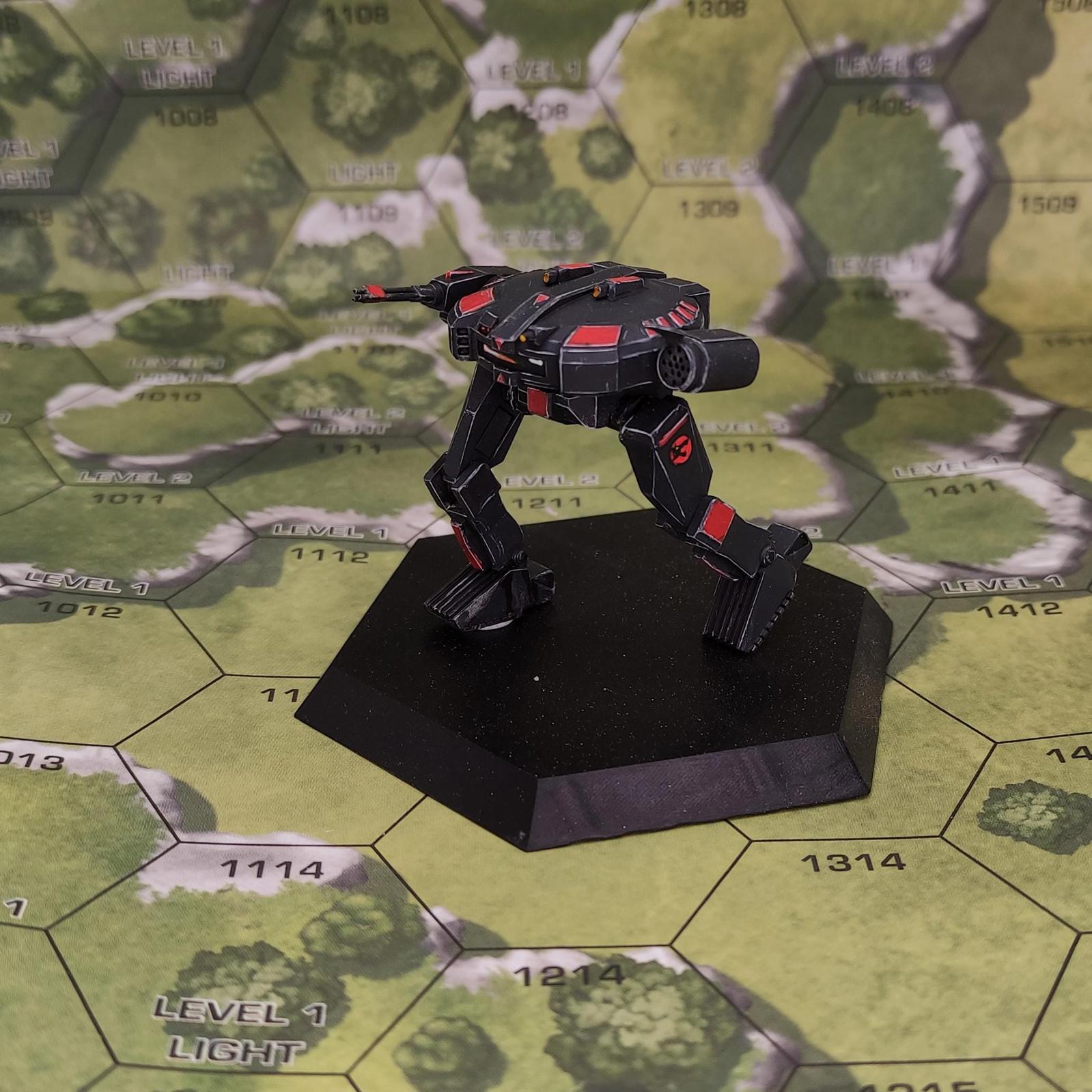 Hoplit HOP-4D | Sir Mortimer Bombito | American Mecha | Compatible with BT and other 6mm tabletop wargames