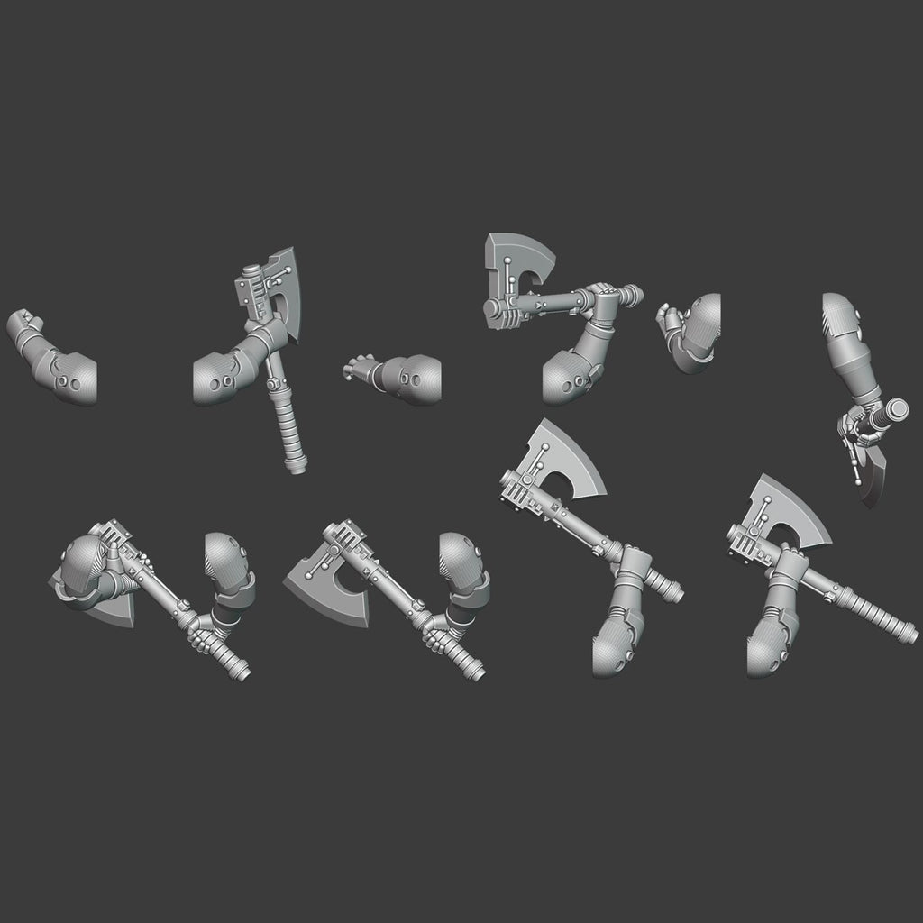 Gen 6 - Power Axe Arms 1.5