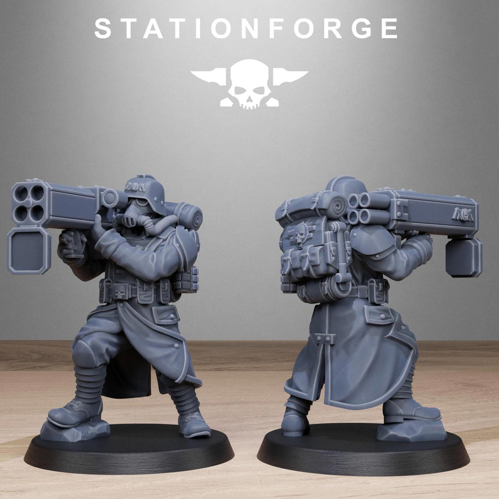 Grim Guard Rocketeers - set of 10