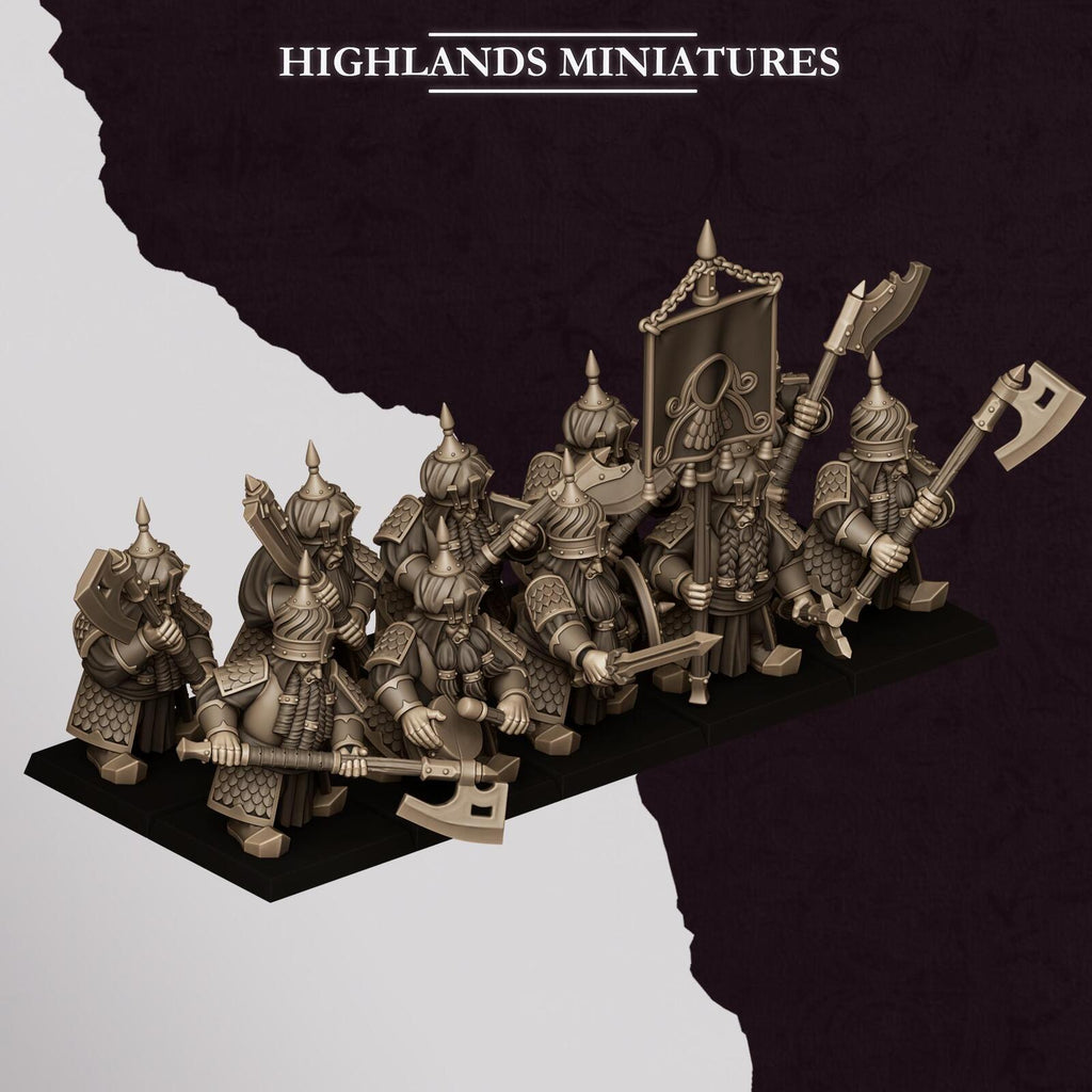 Sons of Marduk - Dwarf Warriors With Great Weapons Unit