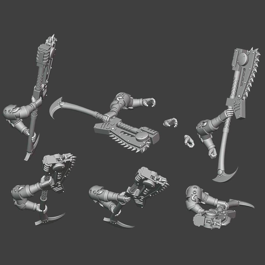 Gen 6 - Heavy Chain Glaive Arms