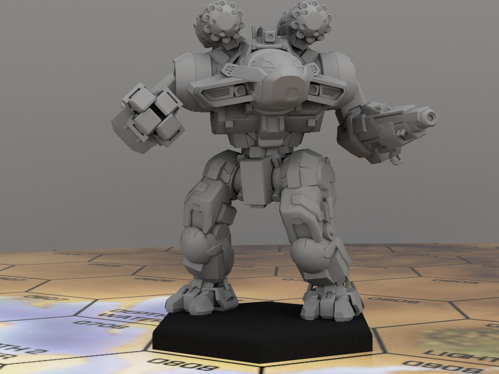 Warcrow by Syllogy | American Mecha | Compatible with BT and other 6mm Tabletop Wargames