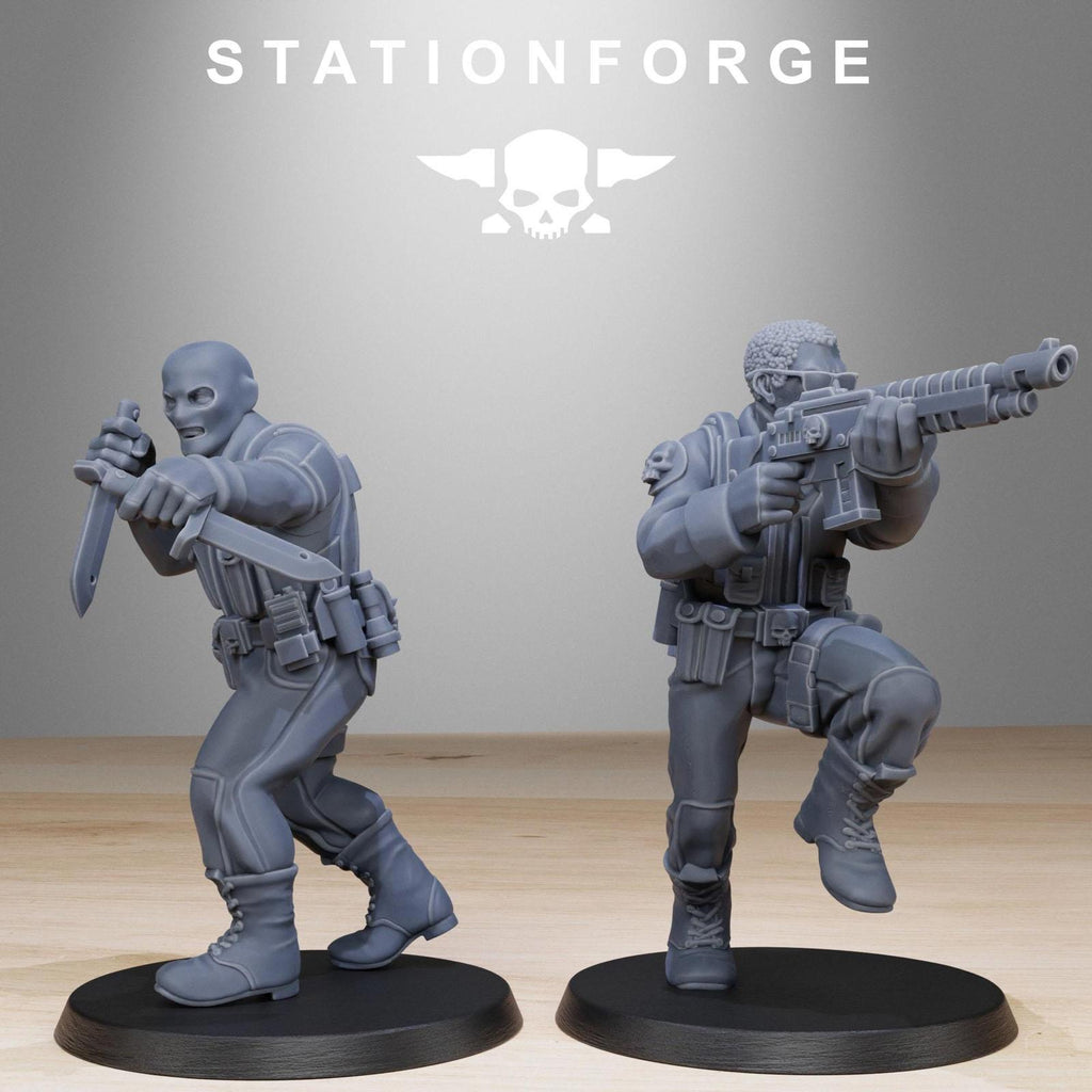 Grim Guard Counter Terrorists - set of 10