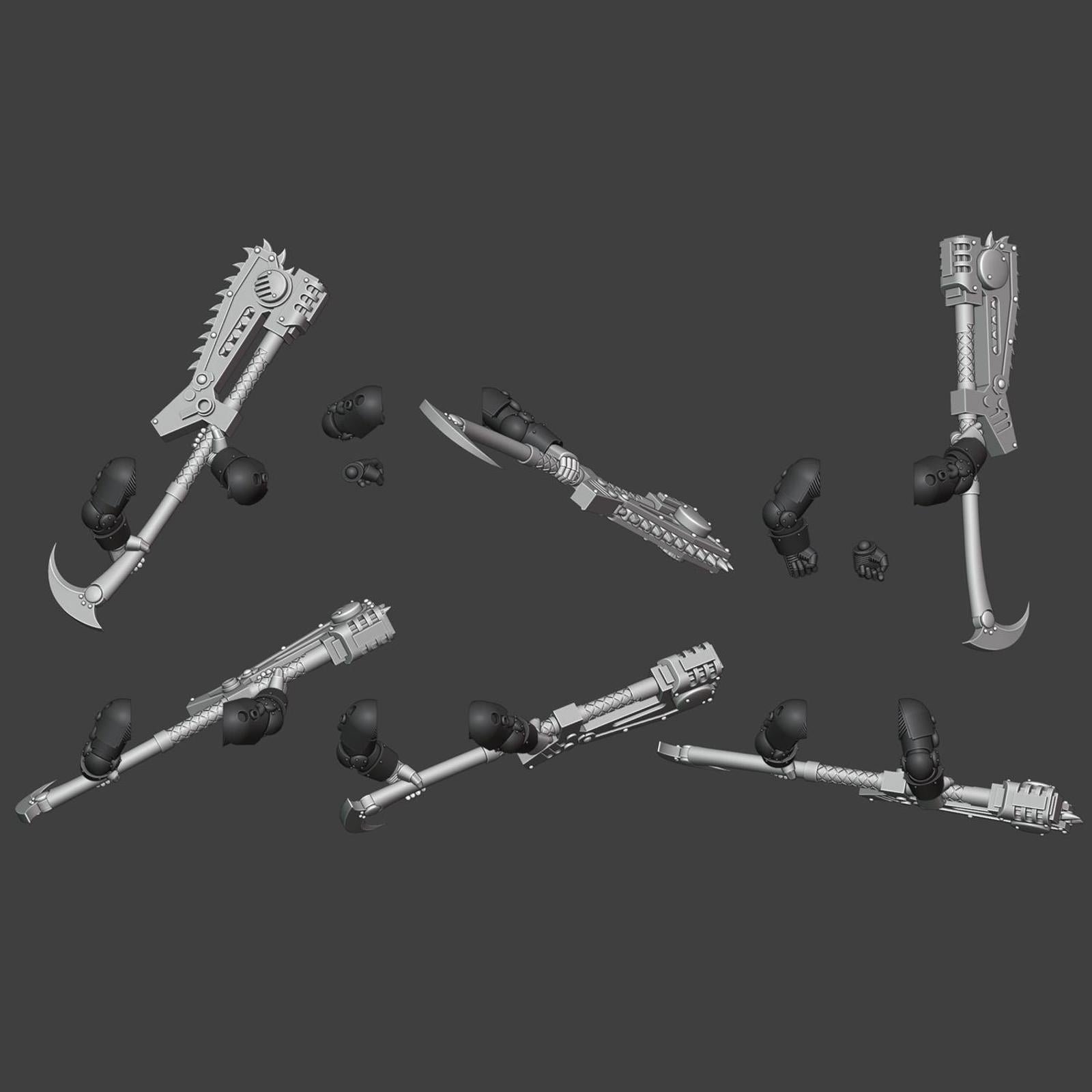 Gen 2 - Heavy Chain-Glaive Arms