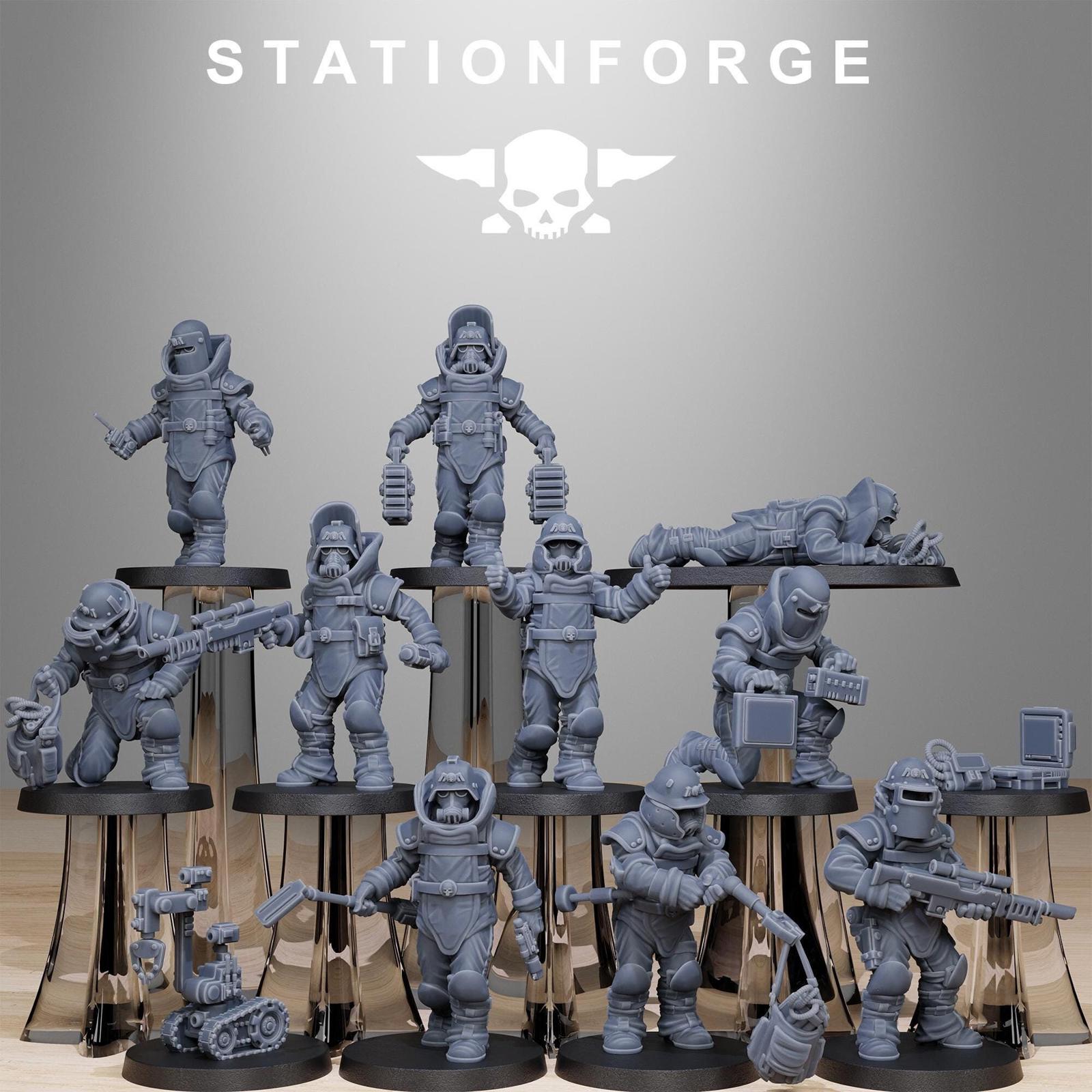 Grim Guard - Bomb Squad - set of 12