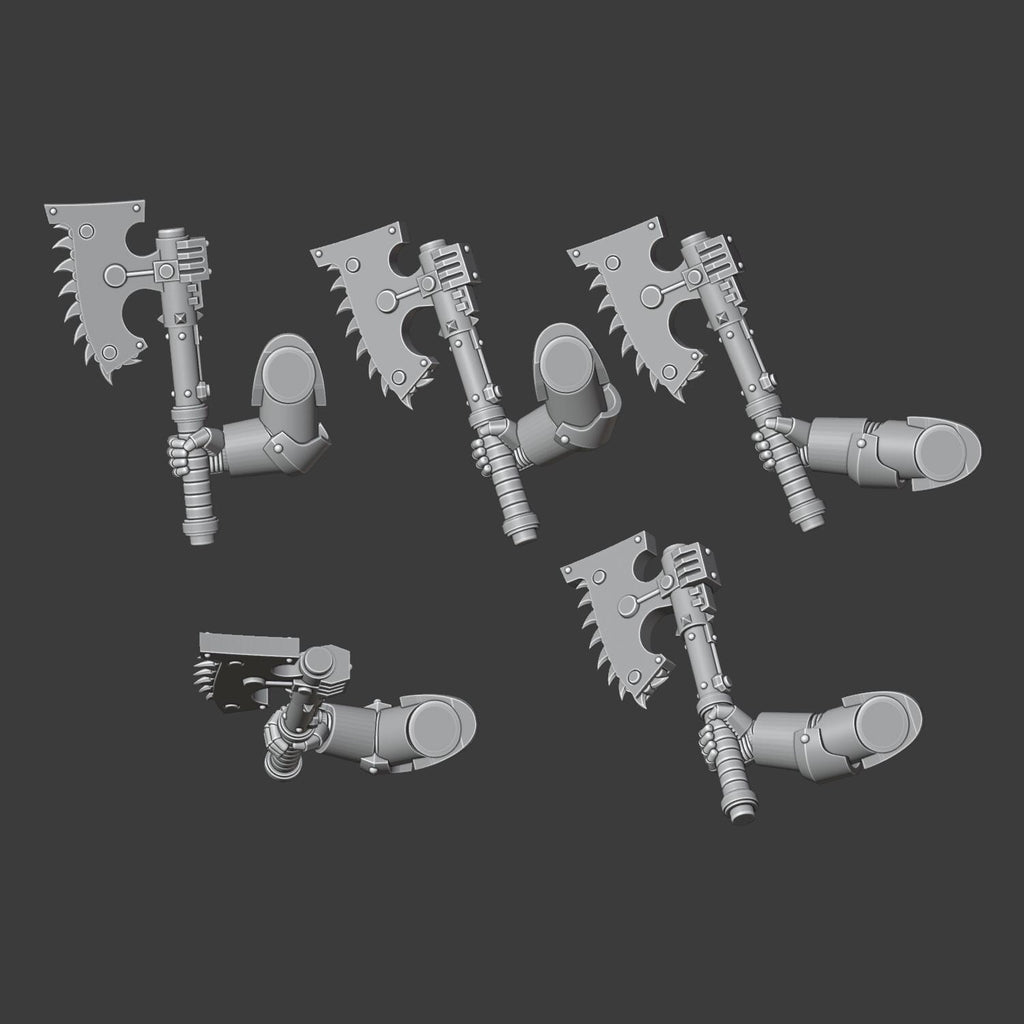 Gen4 - Chain axe arms