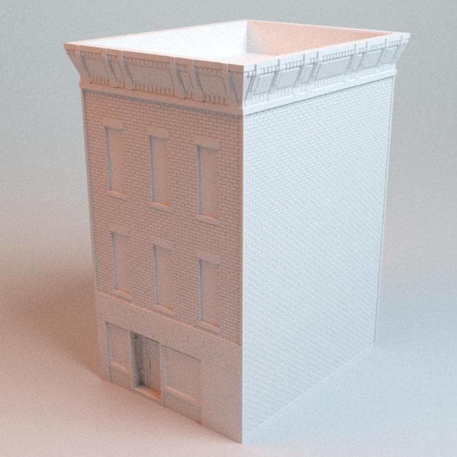 Red Hook Sandwich Shop – Modern Urban Building for MCP  – Corvus Games Terrain