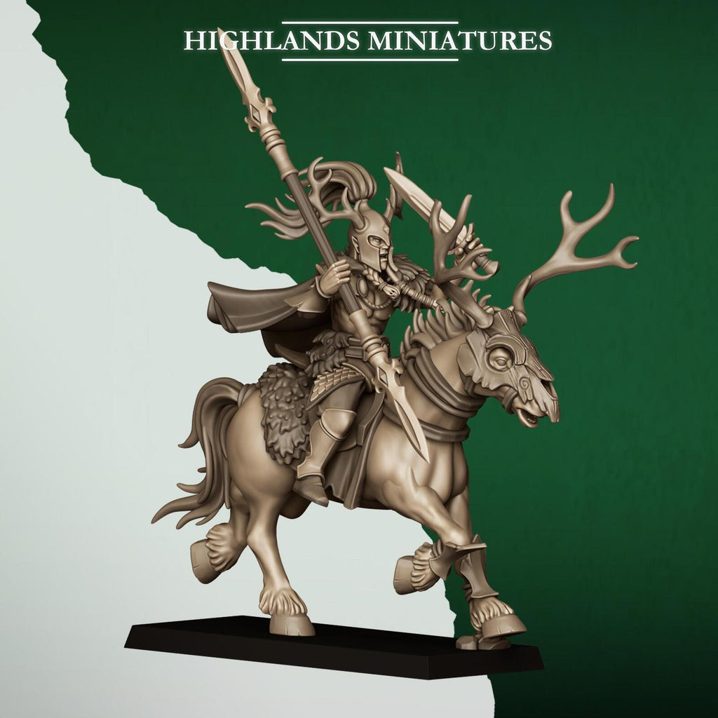 Feral Elves Forest Riders | Highlands Miniatures