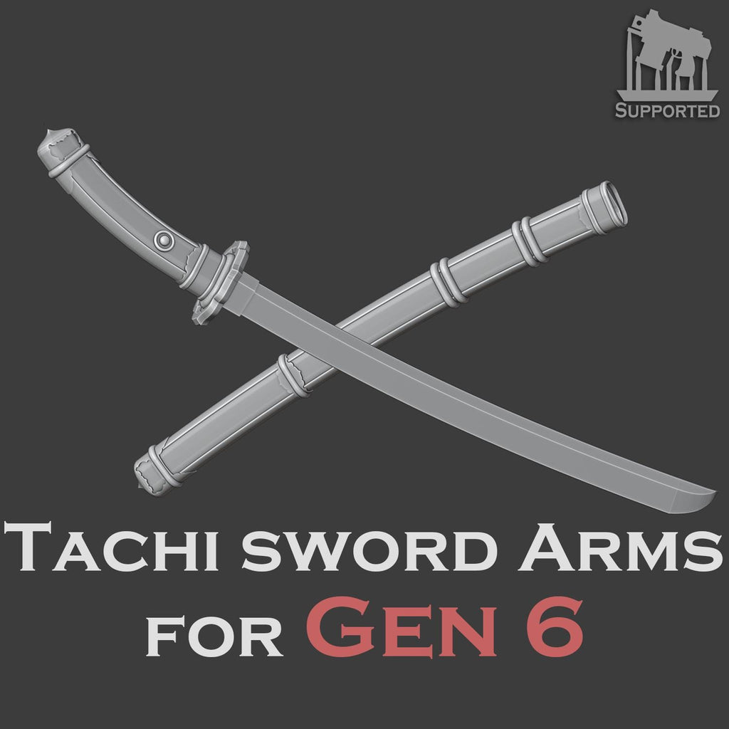 Gen 6 - Tachi Sword Arms