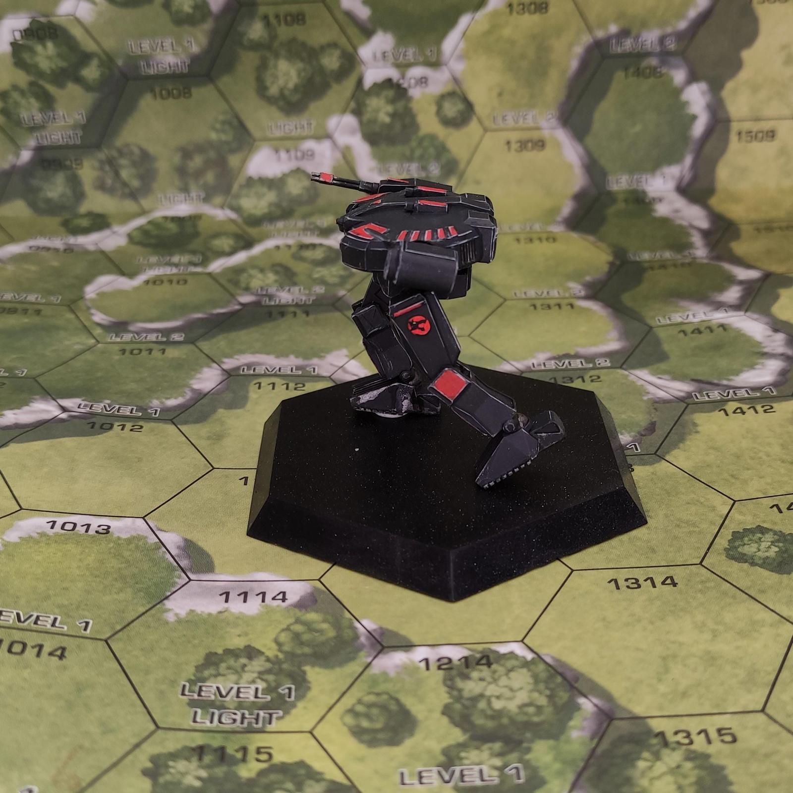 Hoplit HOP-4D | Sir Mortimer Bombito | American Mecha | Compatible with BT and other 6mm tabletop wargames