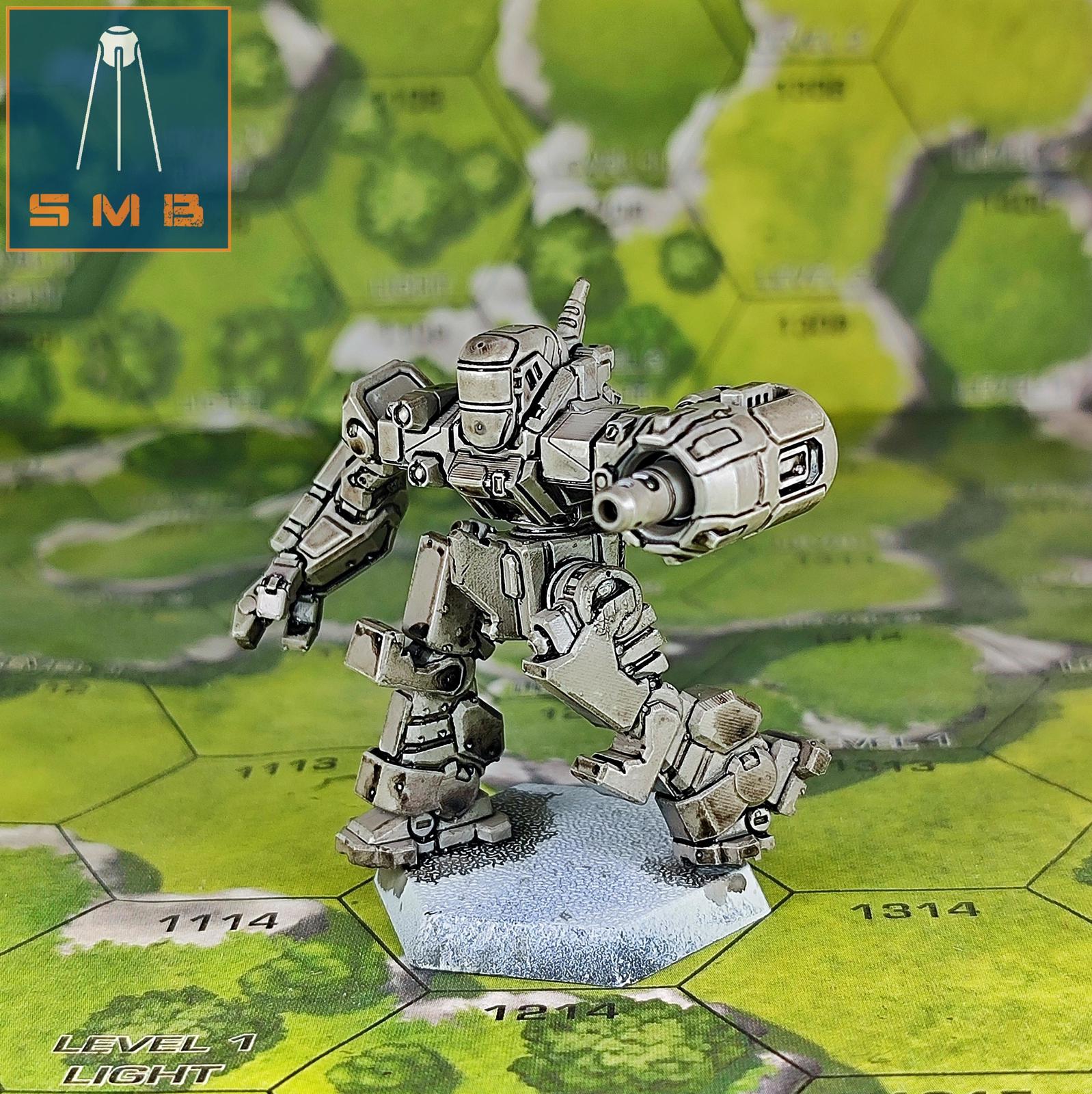 Koschei | Sir Mortimer Bombito | American Mecha | Compatible with BT and other 6mm Tabletop Wargames