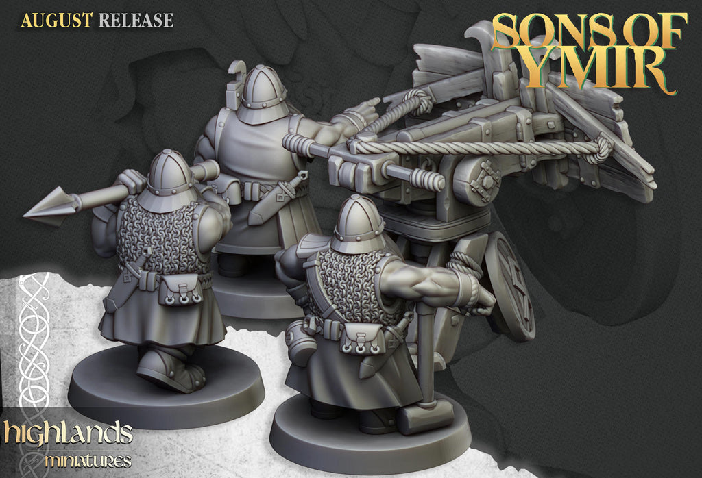 Dwarf Ballista - Highlands Miniatures