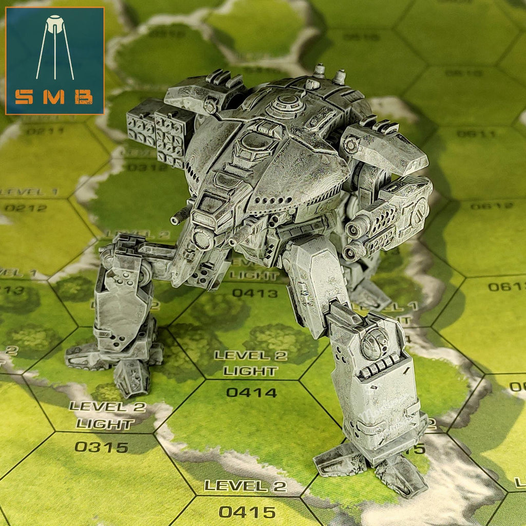 Ares Superheavy Mecha - Multiple Variants | Sir Mortimer Bombito | American Mecha | Compatible with BT and other 6mm Tabletop Wargames