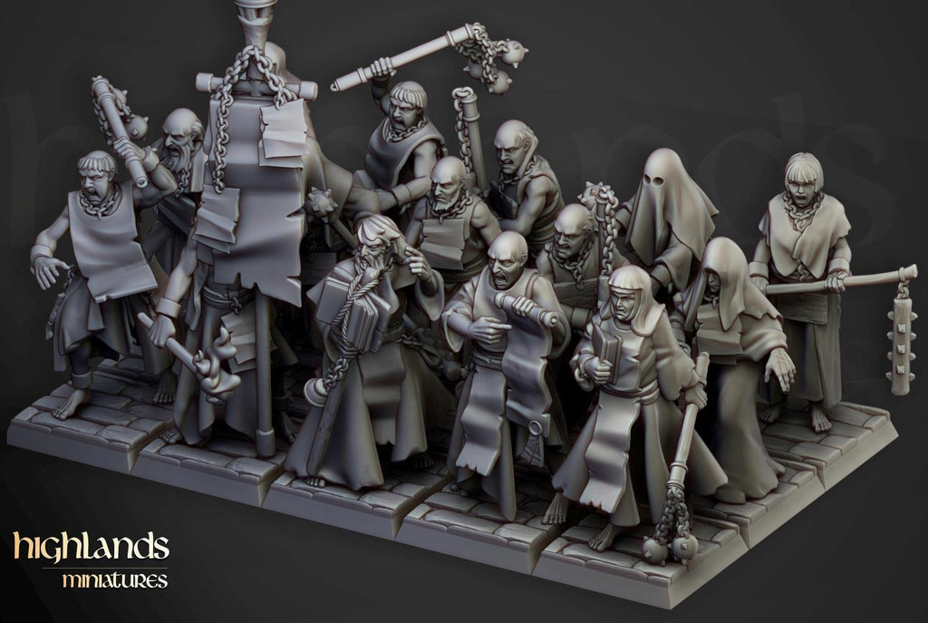 Fanatical zealots | Highlands miniatures