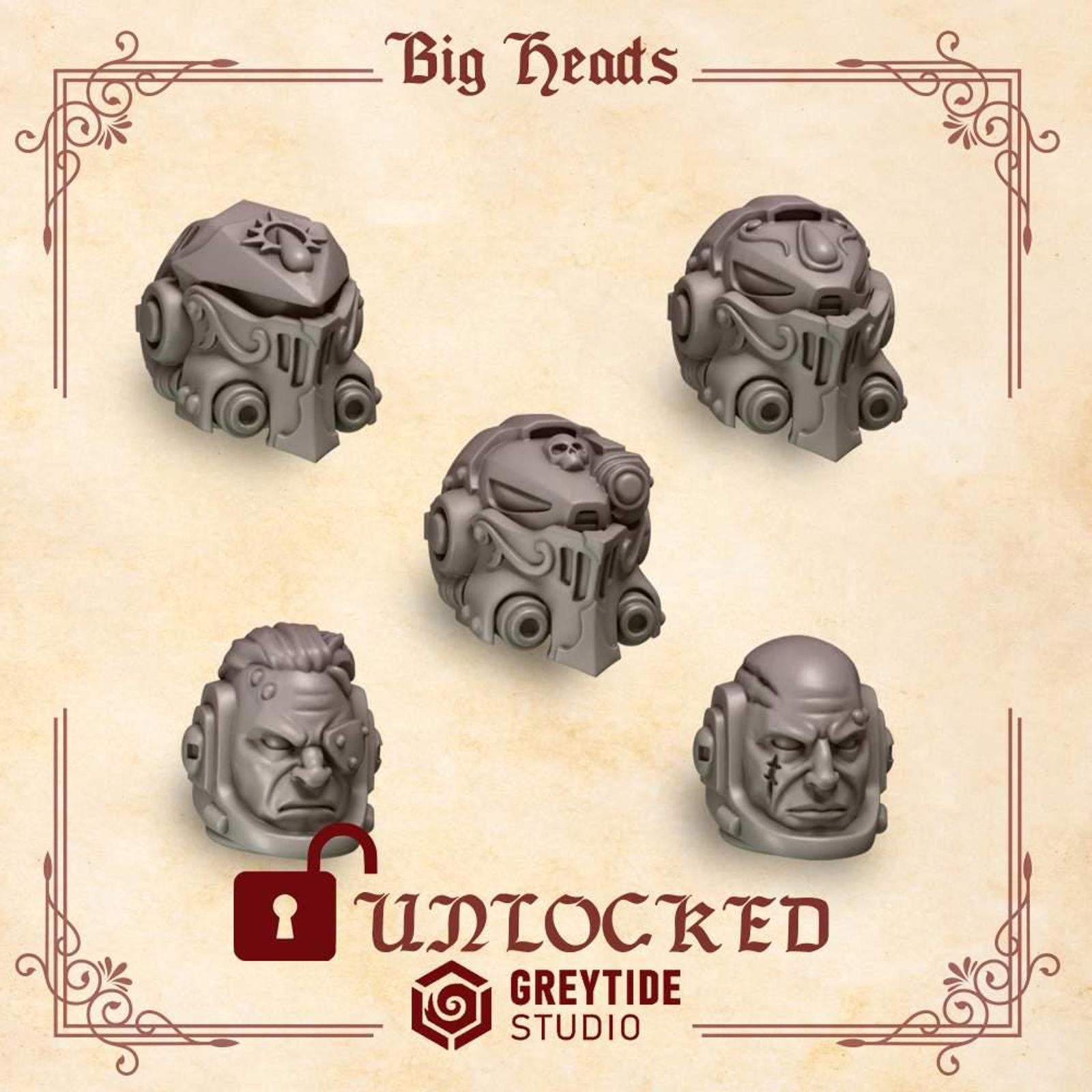 Crimson Lords Big Heads