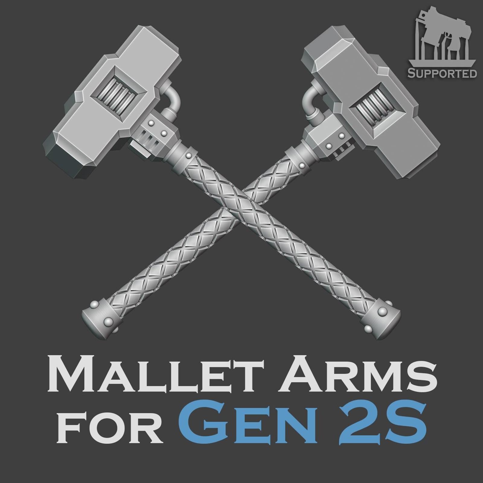 Gen 2 - Mallet hands