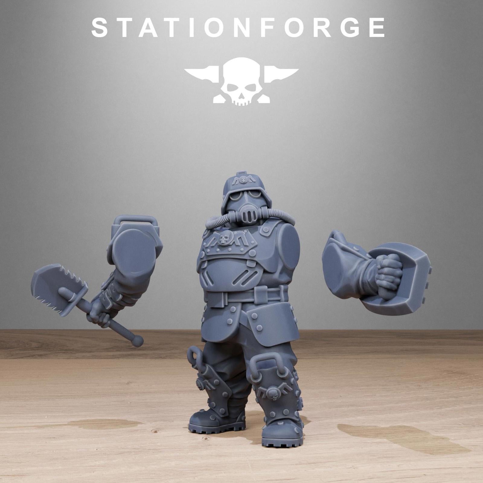 Grim Guard Armoured Mutants - set of 10