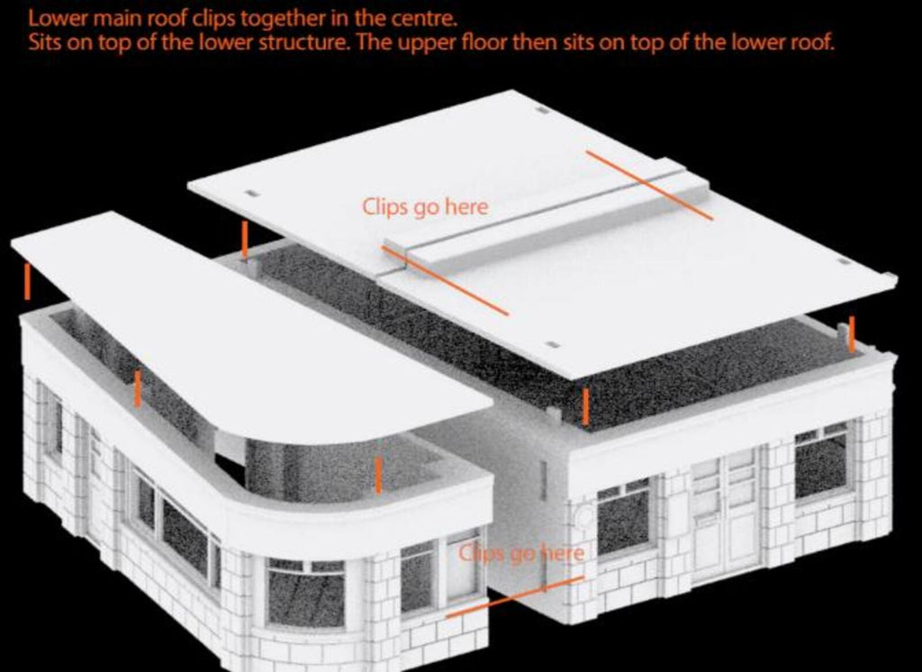 English Pub  – Modern City Building for MCP, Fallout, TWD – Corvus Games Terrain