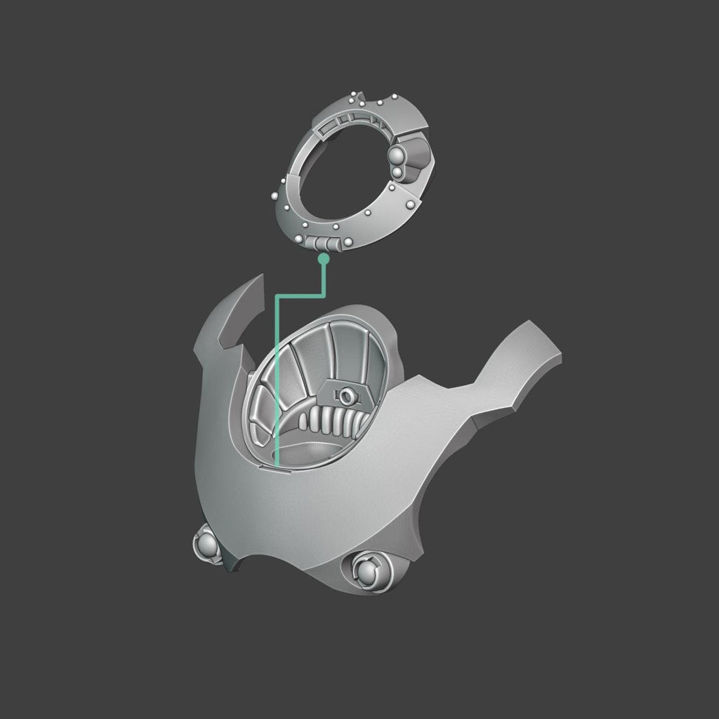 Saturn exterminator Plain Torso Plates