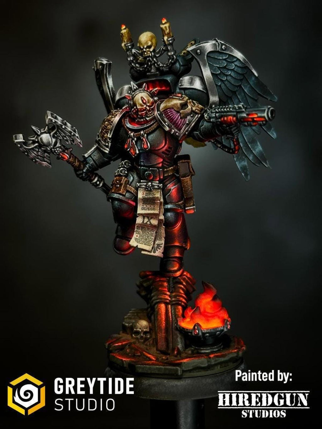 Crimson Lords Battle Priest (Chaplain) Pack