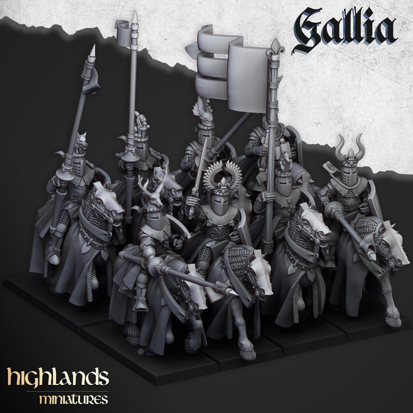 Knights of Gallia | Highlands Miniatures