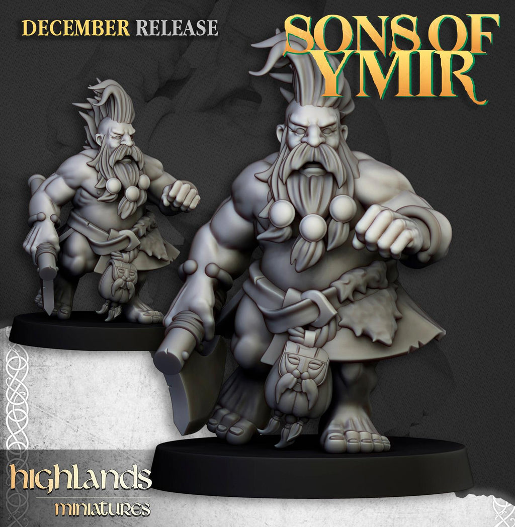 Death Seekers Dwarfs - Highlands Miniatures