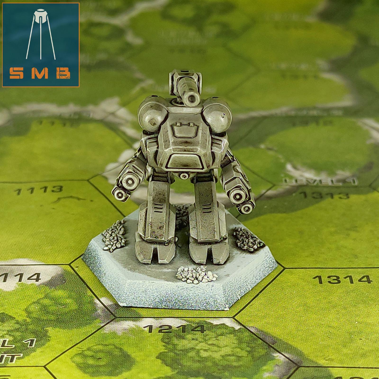 Marauder "Chibi" | Sir Mortimer Bombito | American Mecha | Compatible with BT and other 6mm Tabletop Wargames