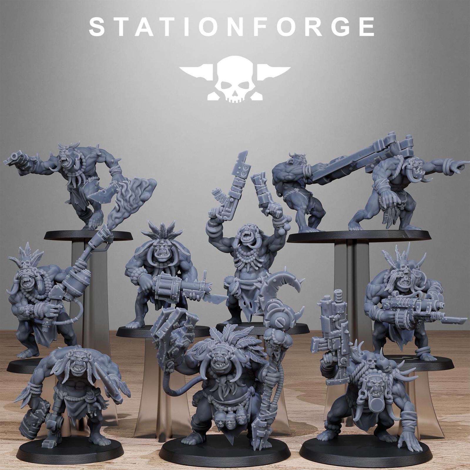 Station Forge Orkaz  Tribal Infantry