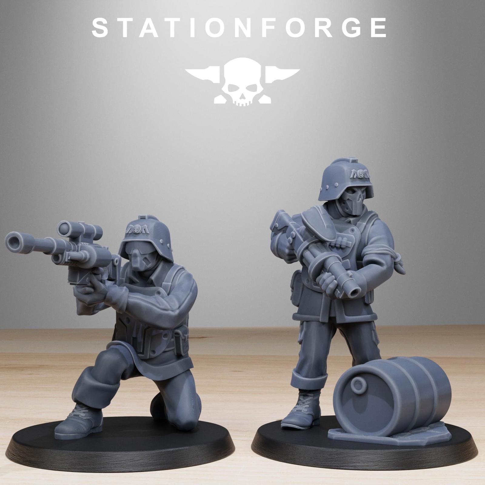 Grim Guard Paintball Squad - set of 10