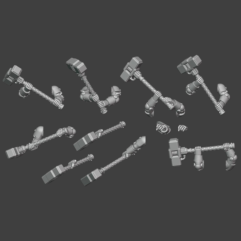 Gen 2 - Mallet hands