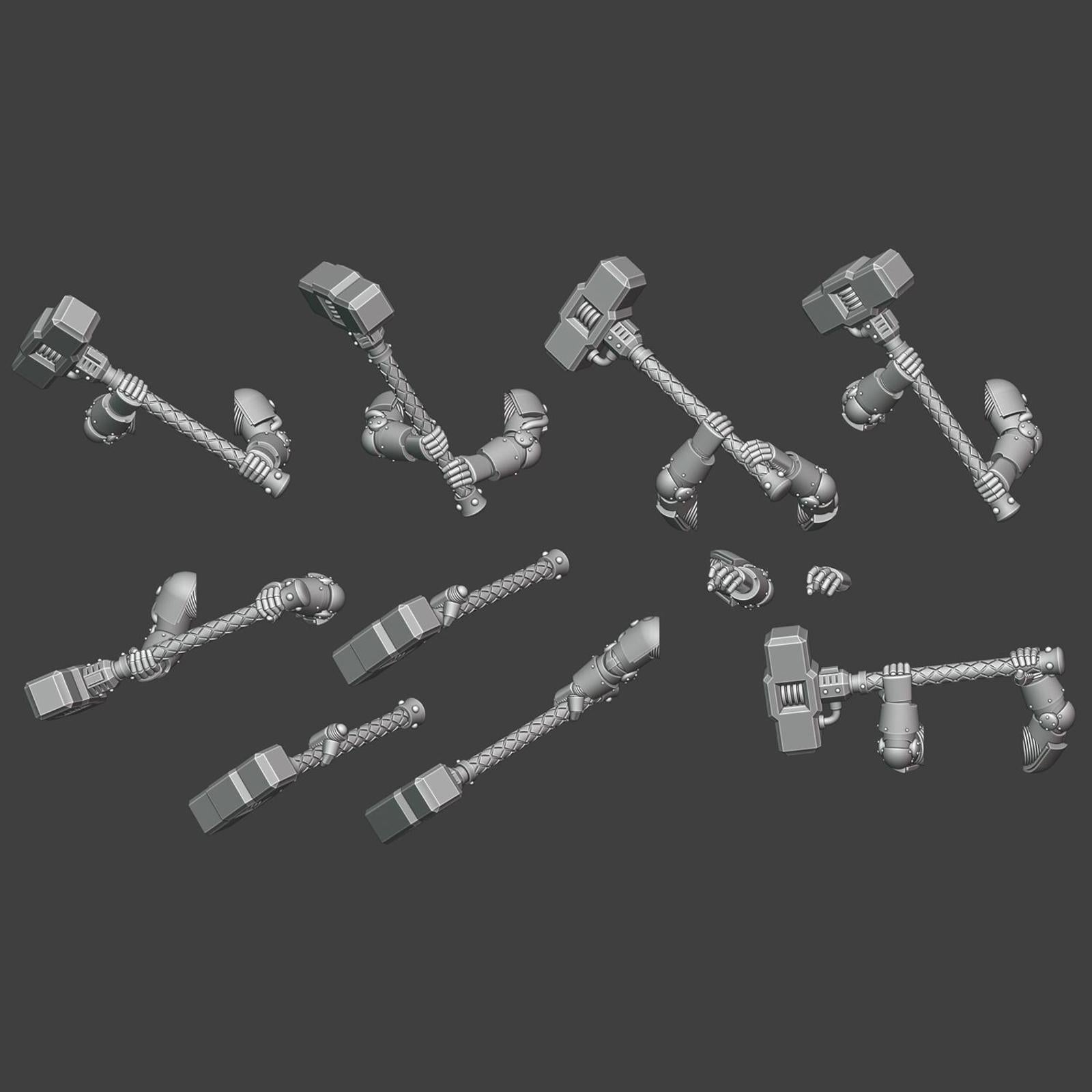 Gen 2 - Mallet hands