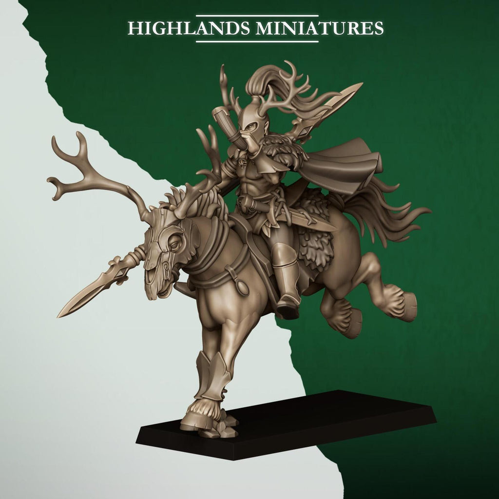 Feral Elves Forest Riders | Highlands Miniatures
