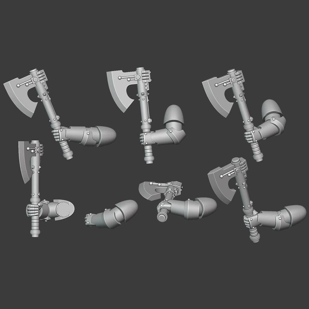 Gen 4 - Power Axe Arms