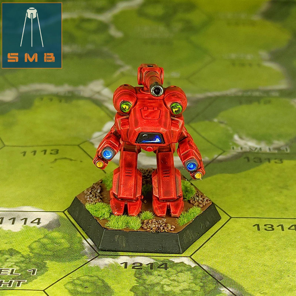 Marauder "Chibi" | Sir Mortimer Bombito | American Mecha | Compatible with BT and other 6mm Tabletop Wargames