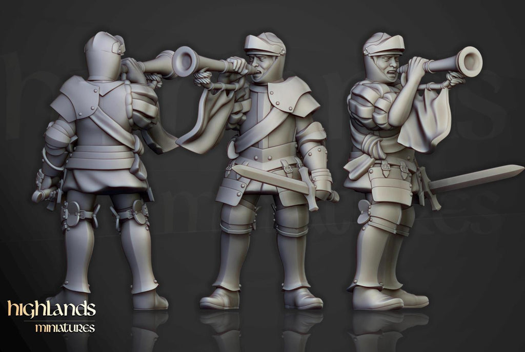 Sunland knights on foot | Highlands Miniatures