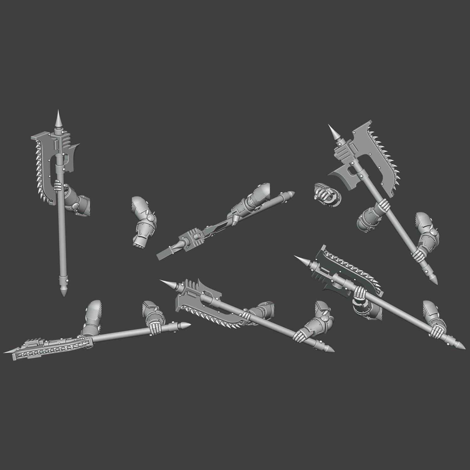 Gen 3 - Skin Flayer Axe Arms