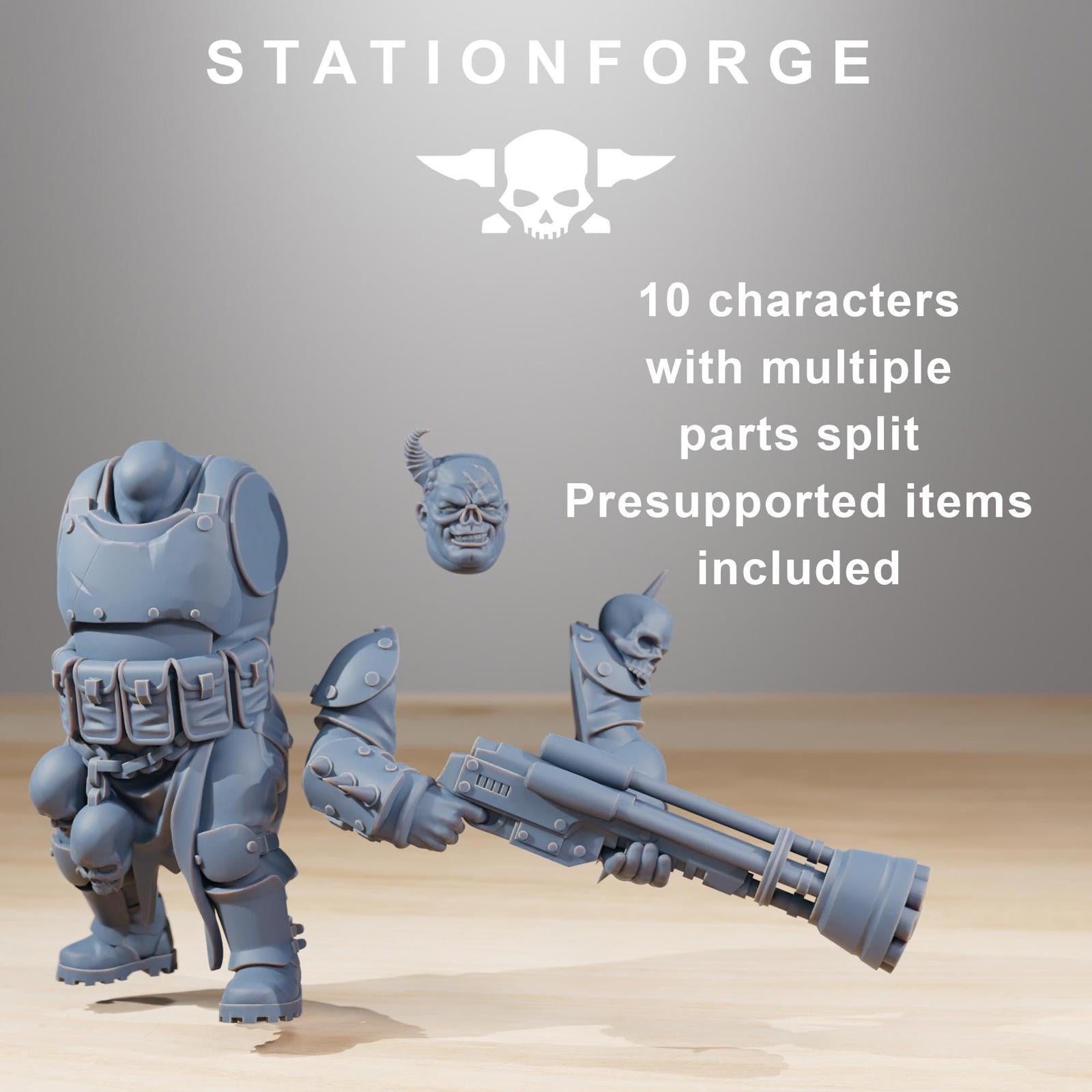 Station Forge Corrupted Guard Nomads Team