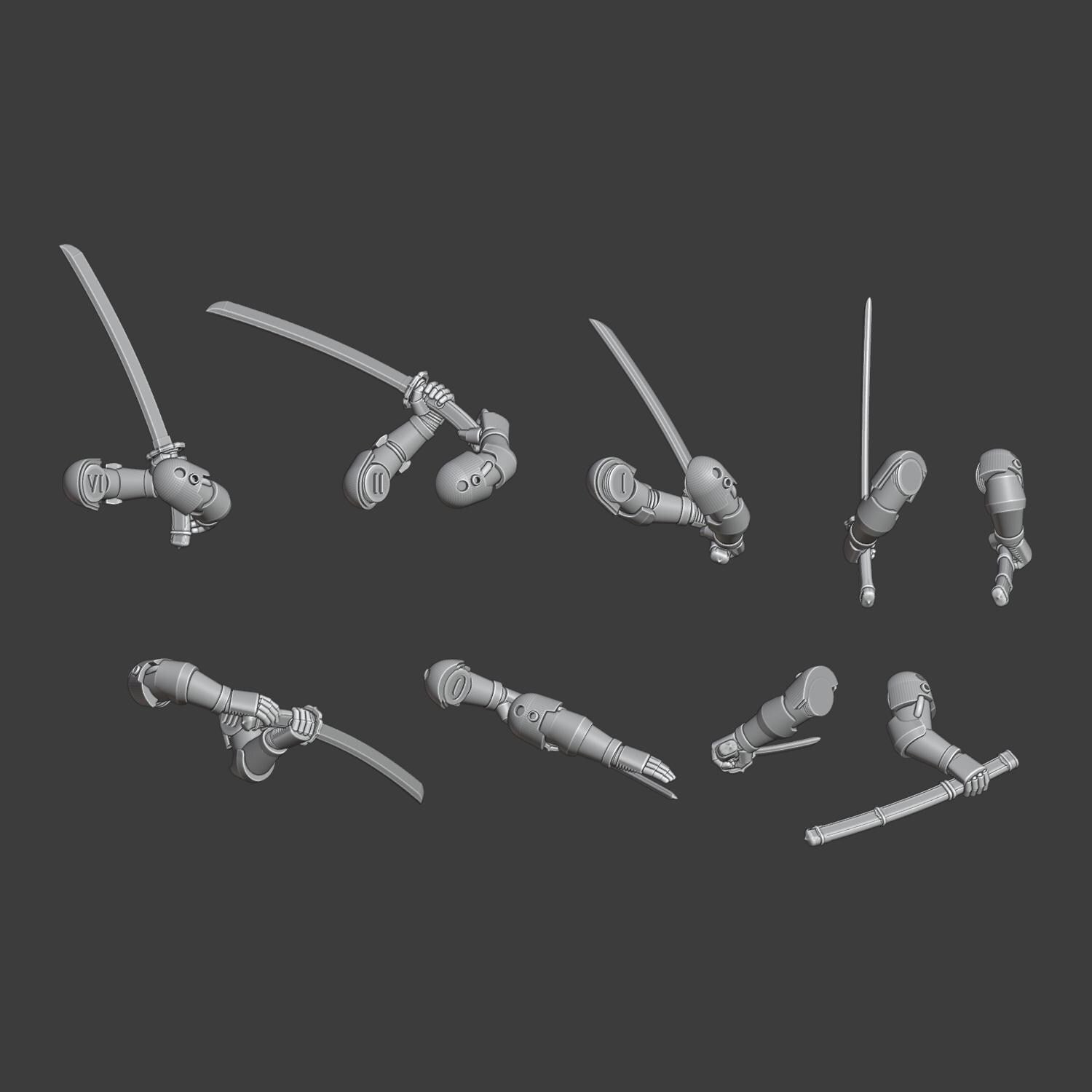 Gen 6 - Tachi Sword Arms