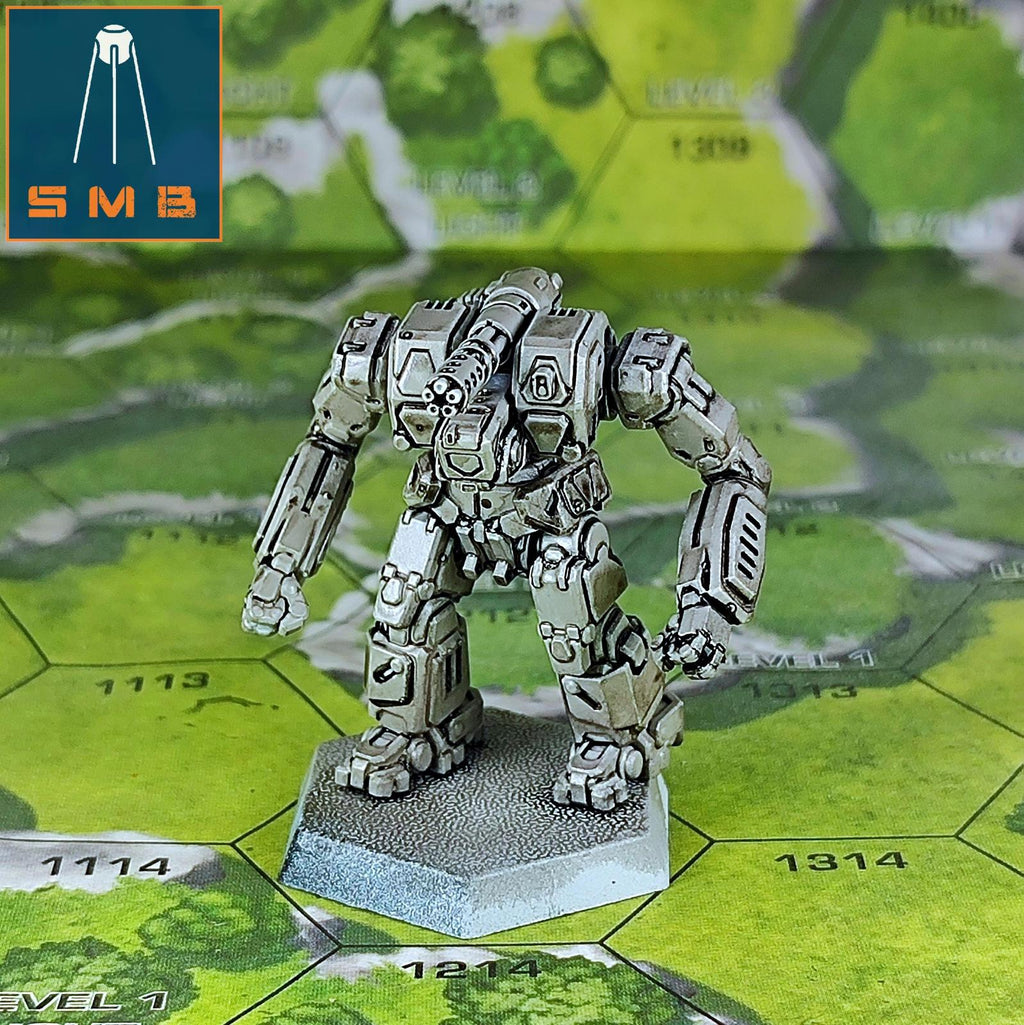 Legionnaire LGN-2D | Sir Mortimer Bombito | American Mecha | Compatible with BT and other 6mm Tabletop Wargames