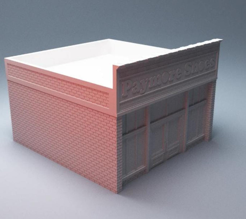 Urban Paymore shoes building – Modern City Building for MCP – Corvus Games Terrain
